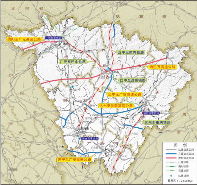 广安铁路最新规划图，构建现代化区域交通网络新篇章